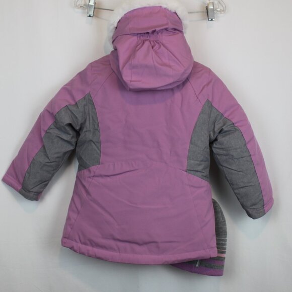 Gerry Girls Rouge Purple 3 in 1 Thick Puffy Jacket Set - Picture 8 of 16
